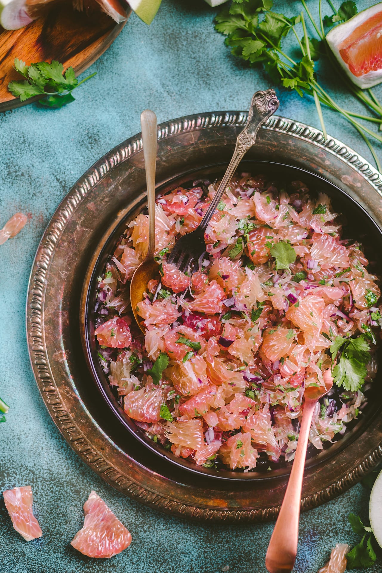 Pomelo Salad Bengali Style Batabi Lebu Makha Playful Cooking