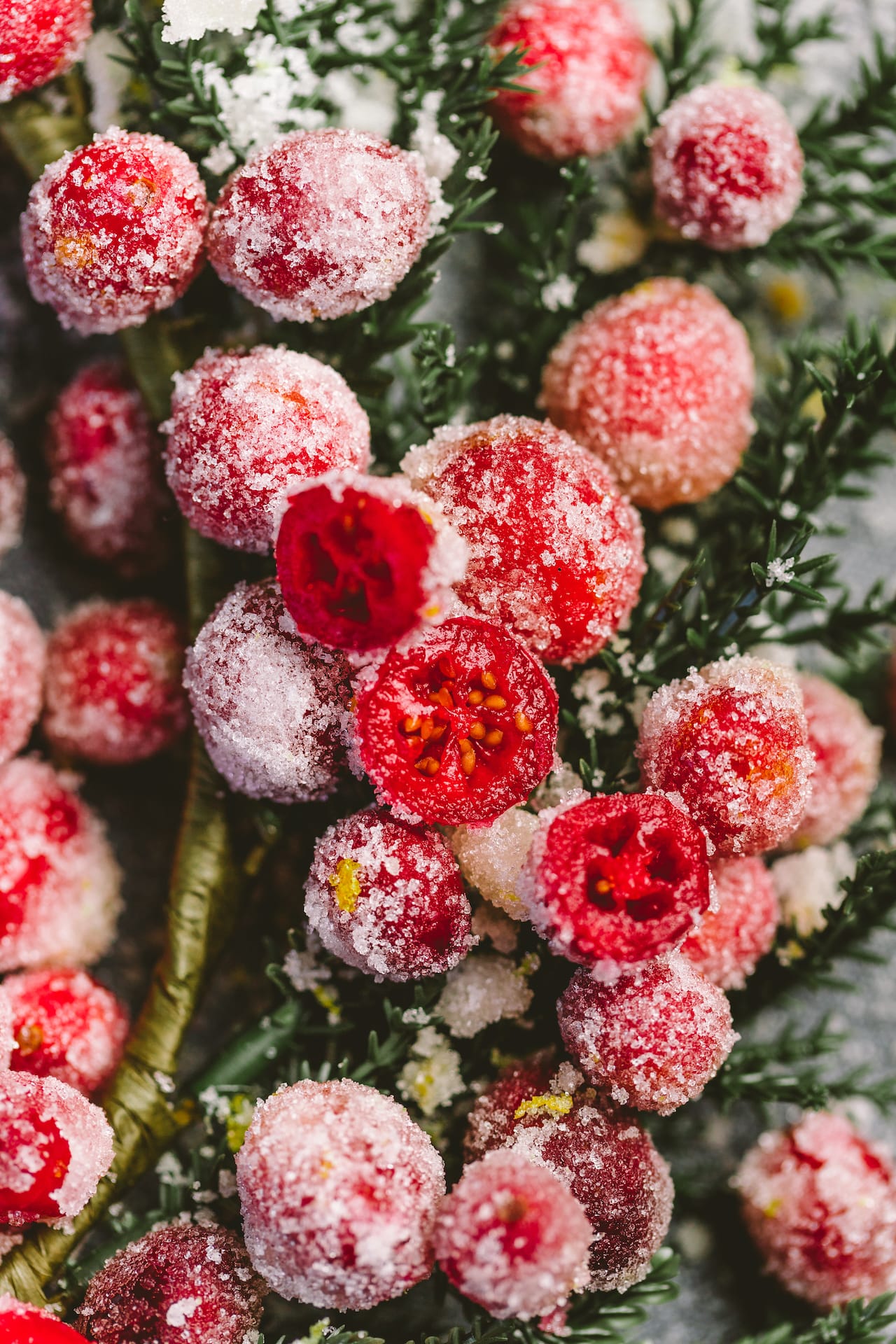 Sugared Cranberries