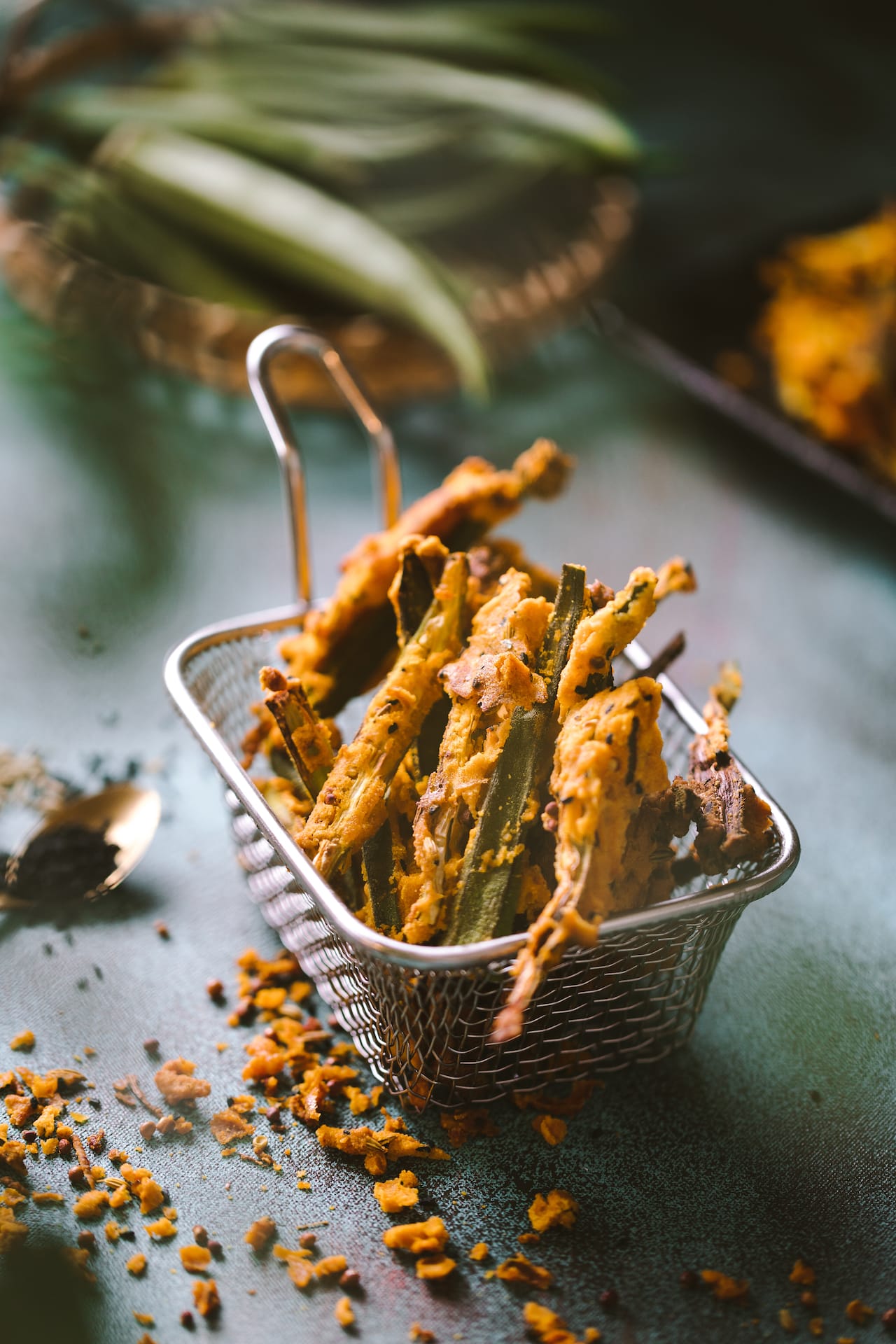 Cripsy Air Fried Okra