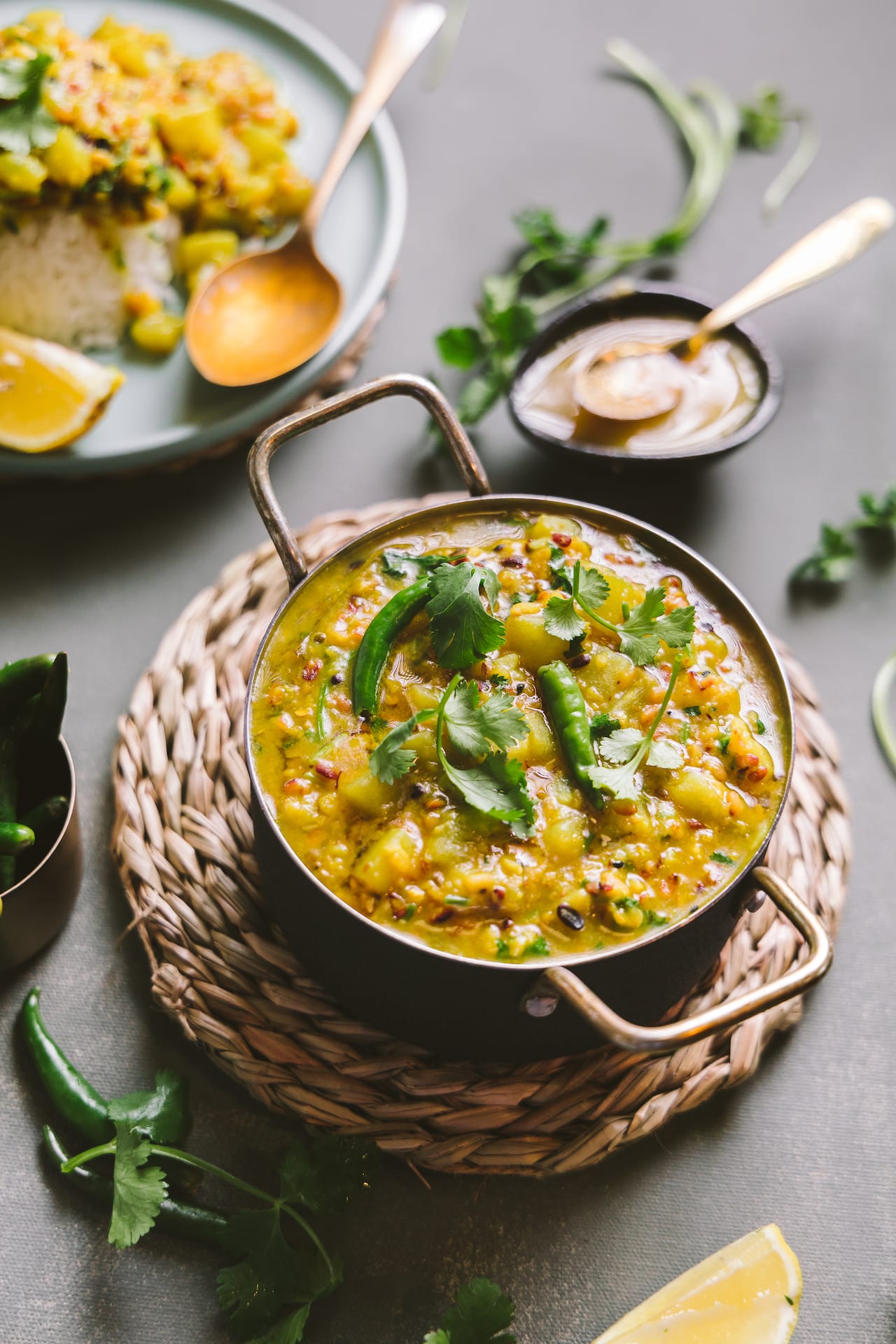 Lau Bhaja Munger Dal  with VIDEO  Playful Cooking - 64