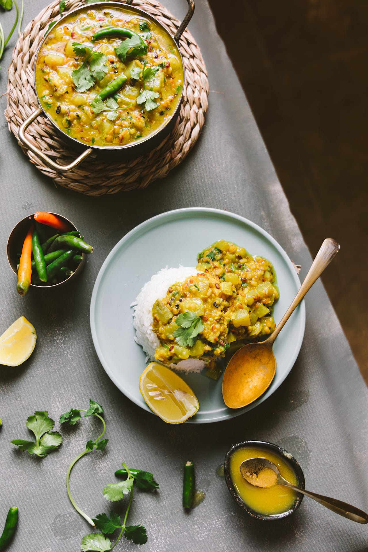 Lau Bhaja Munger Dal  with VIDEO  Playful Cooking - 89