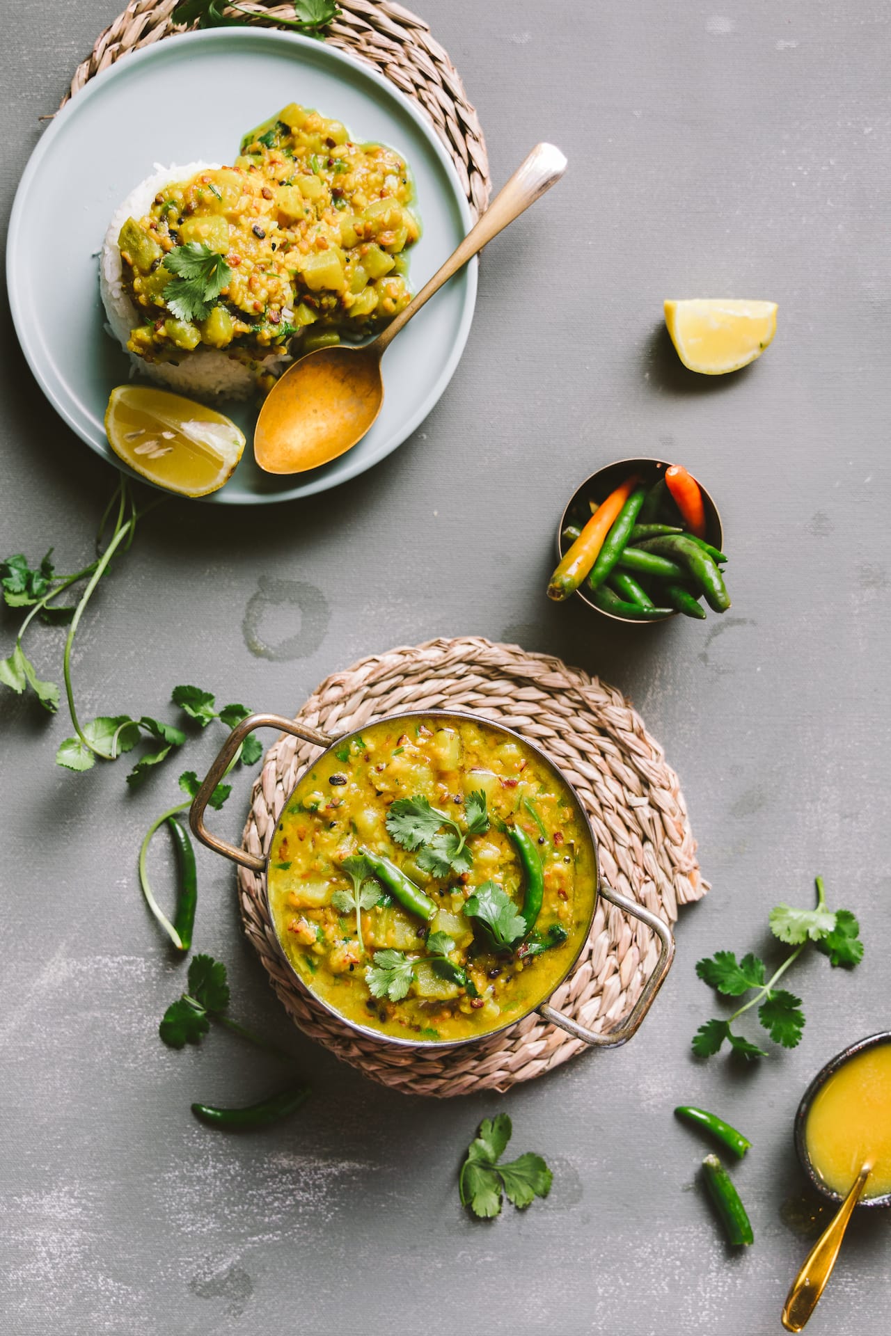 Lau Bhaja Munger Dal  with VIDEO  Playful Cooking - 9