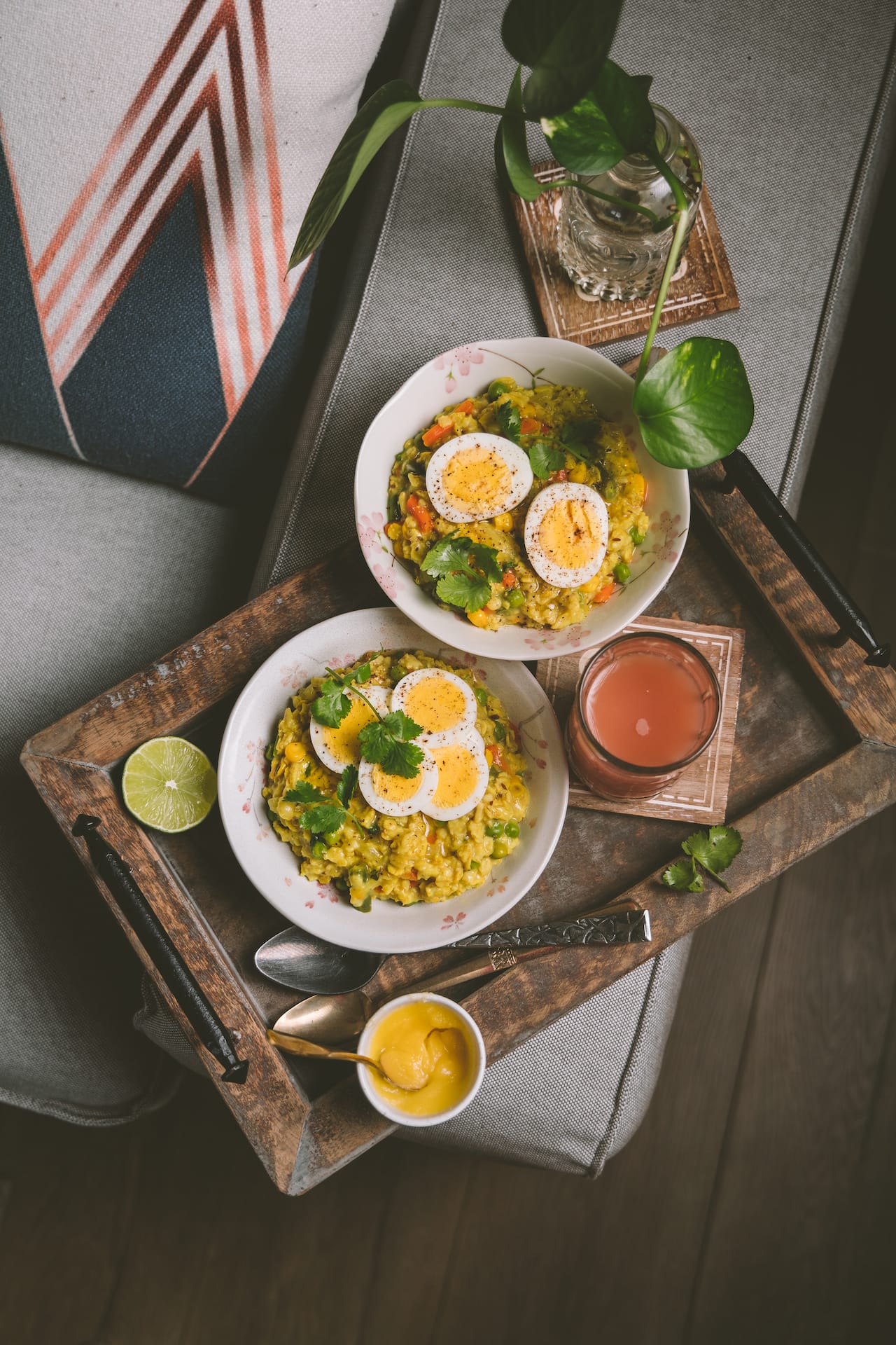 Savory Vegetable Oatmeal - breakfast in 10 minutes 