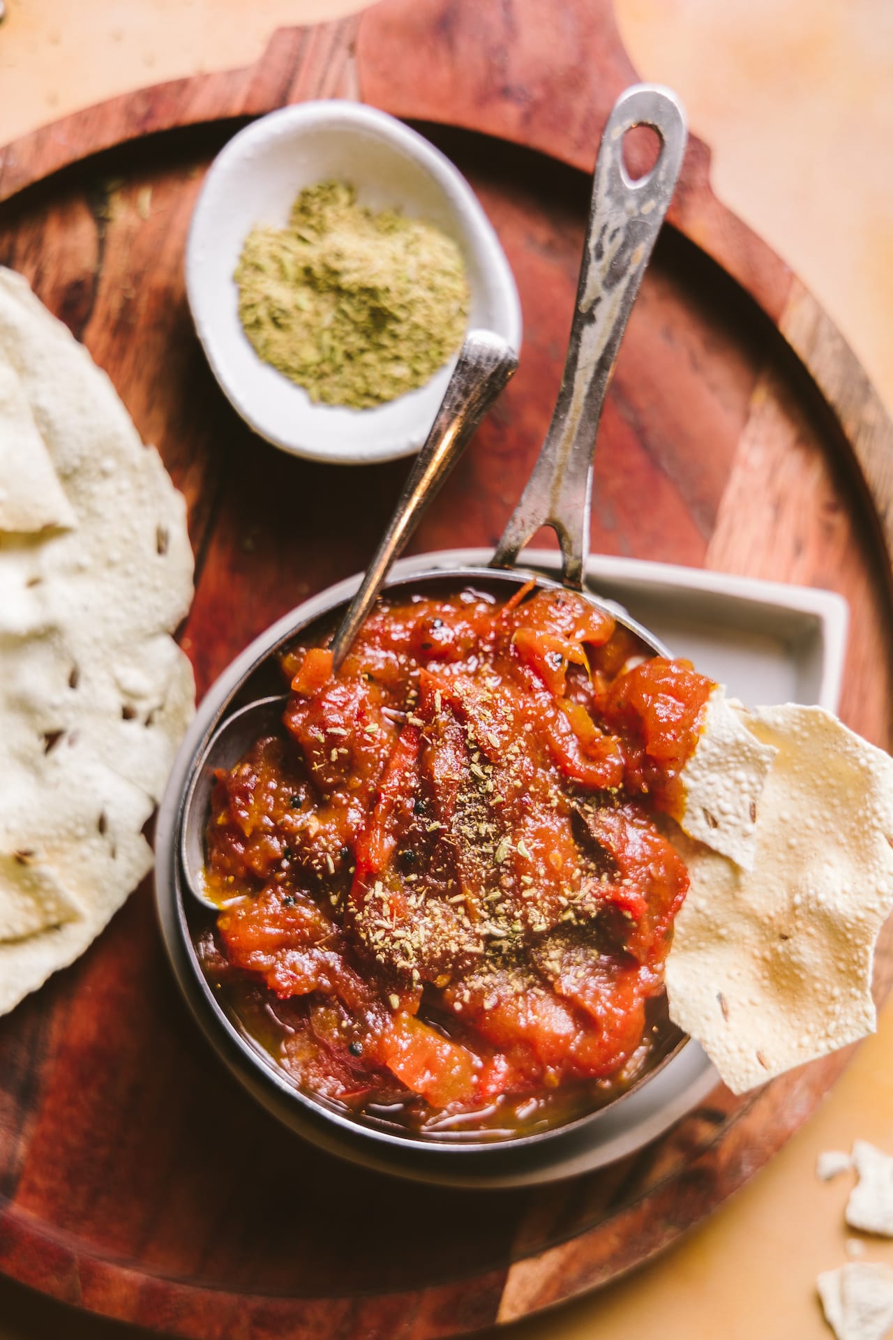 Tomato Khejur Chutney