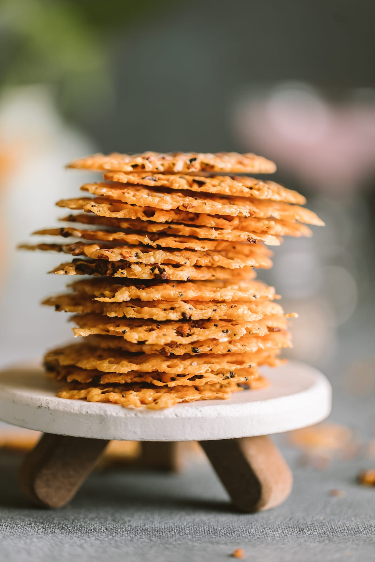 Everything Bagel Cheese Crisps