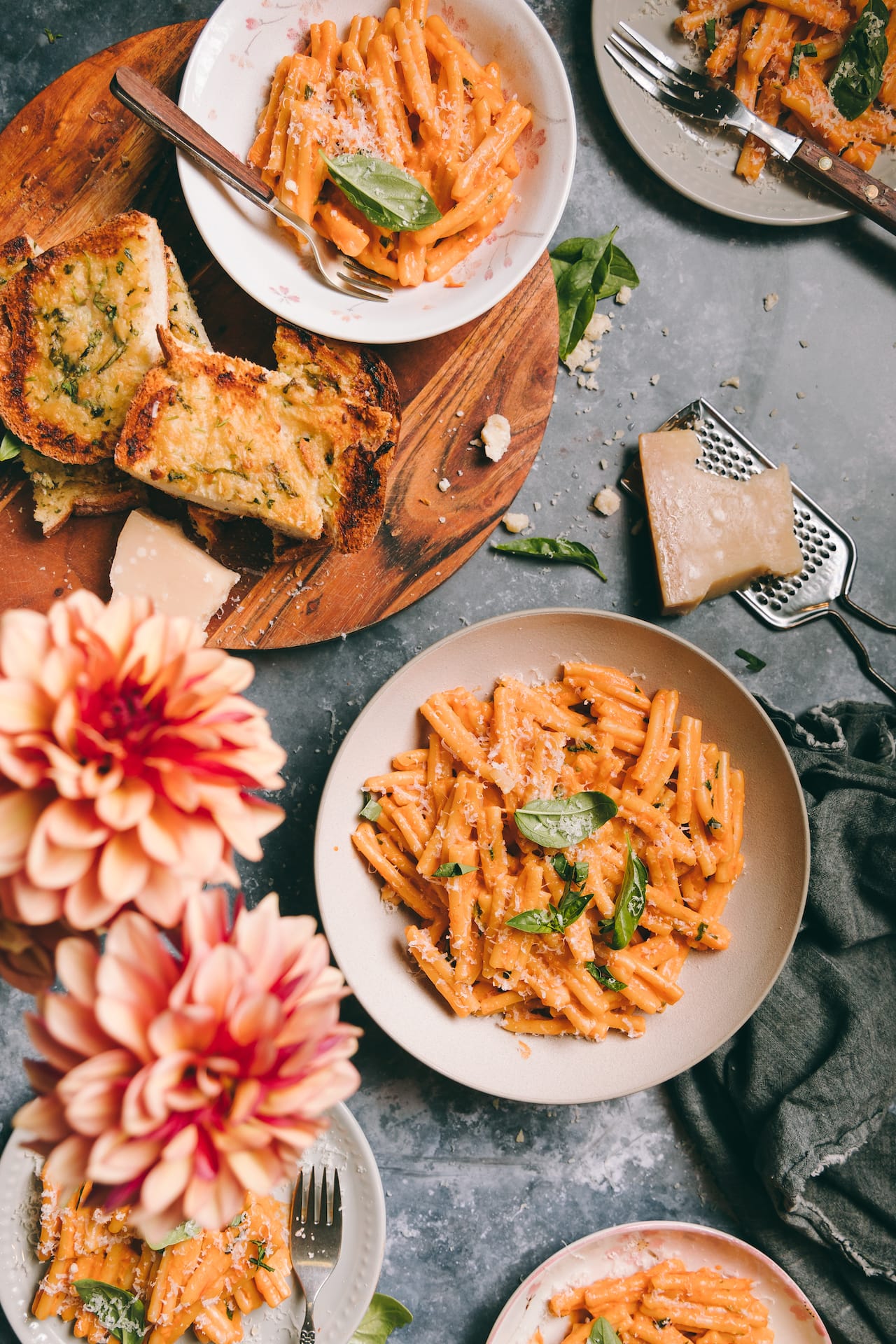 Roasted Pepper and Tomato Pasta
