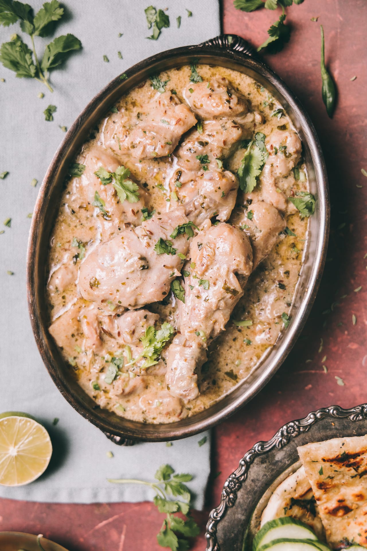 Creamy Malai Chicken (no nuts)
