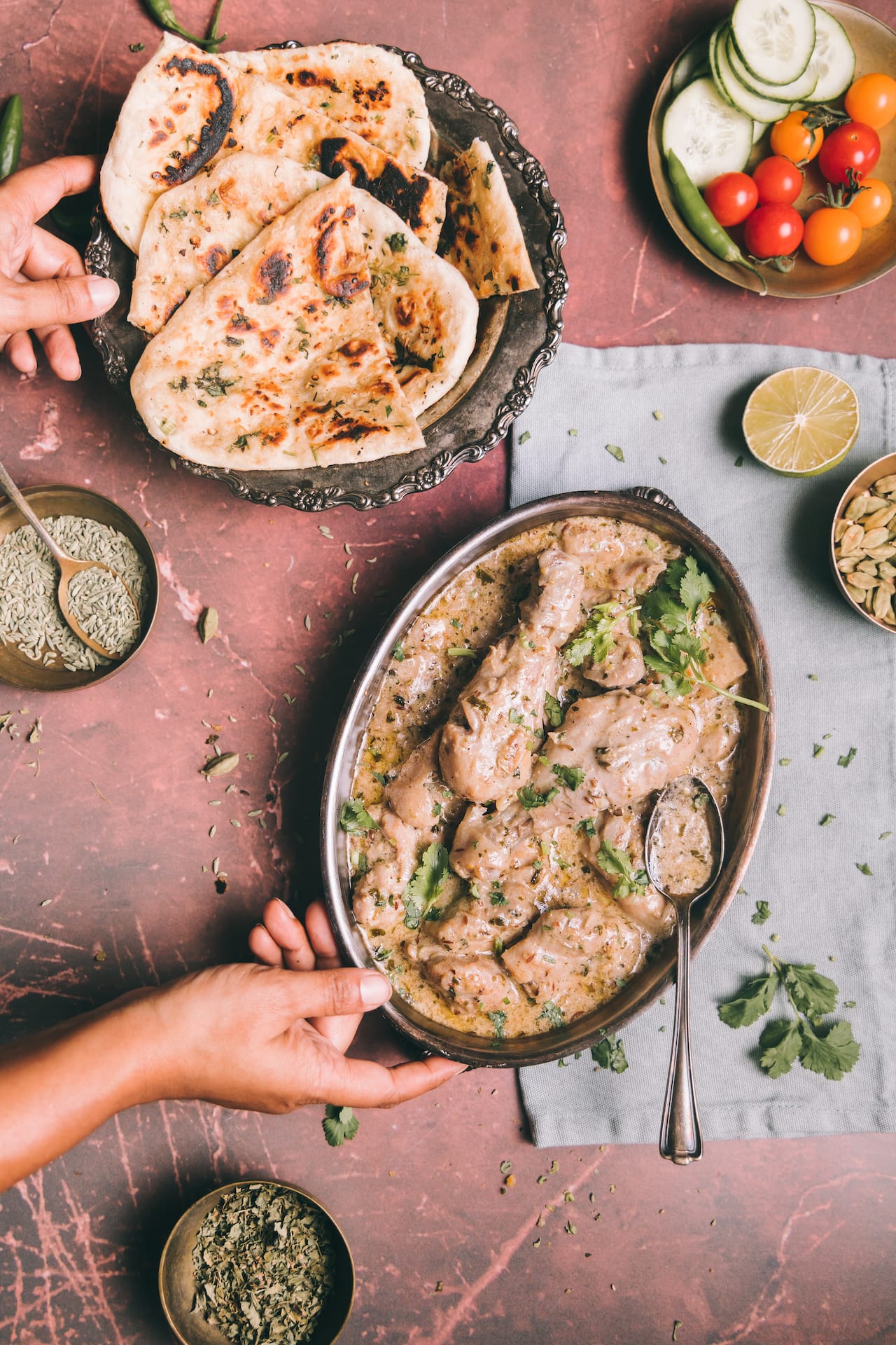 Creamy Malai Chicken Curry