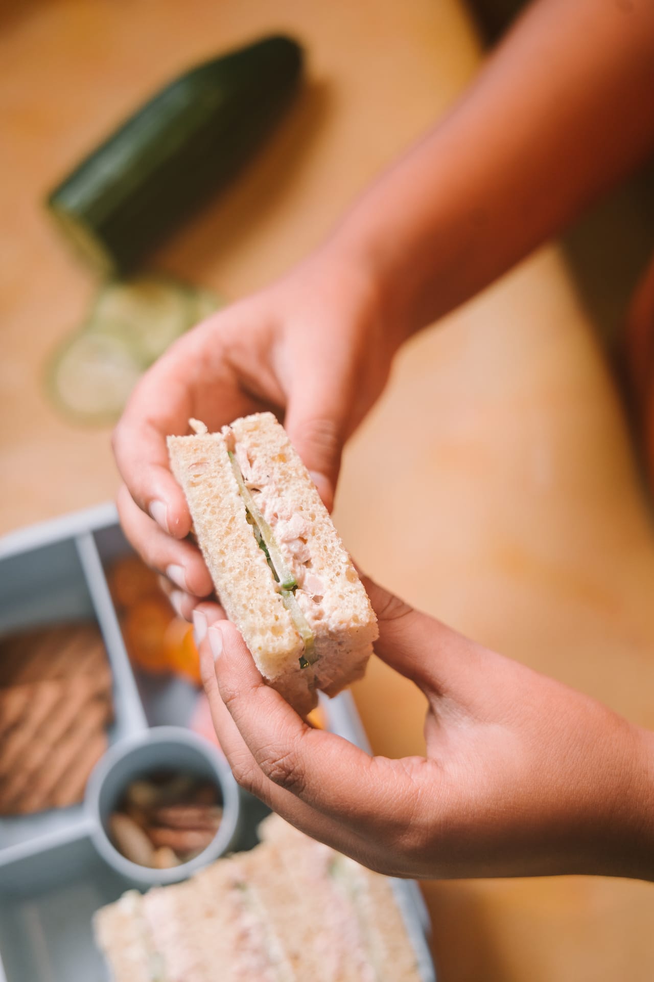 Tuna Sandwich for Kid's Lunchbox