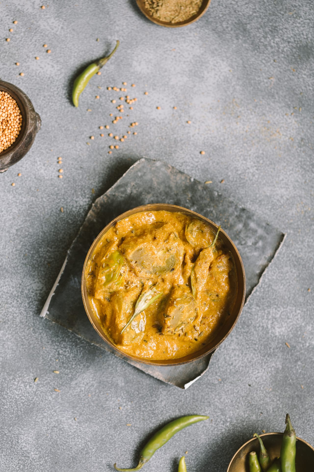 Green Tomato Chutney - Bengali Recipe 