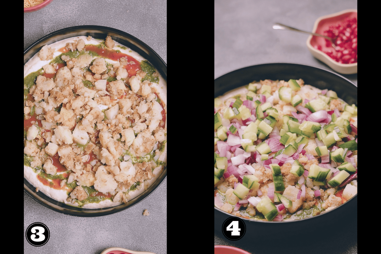 Papri Chaat - Step by Step