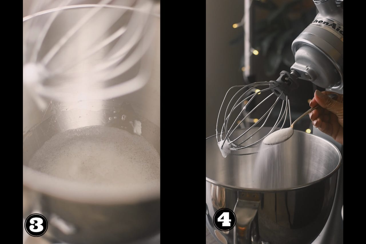Meringue Cookies step by step