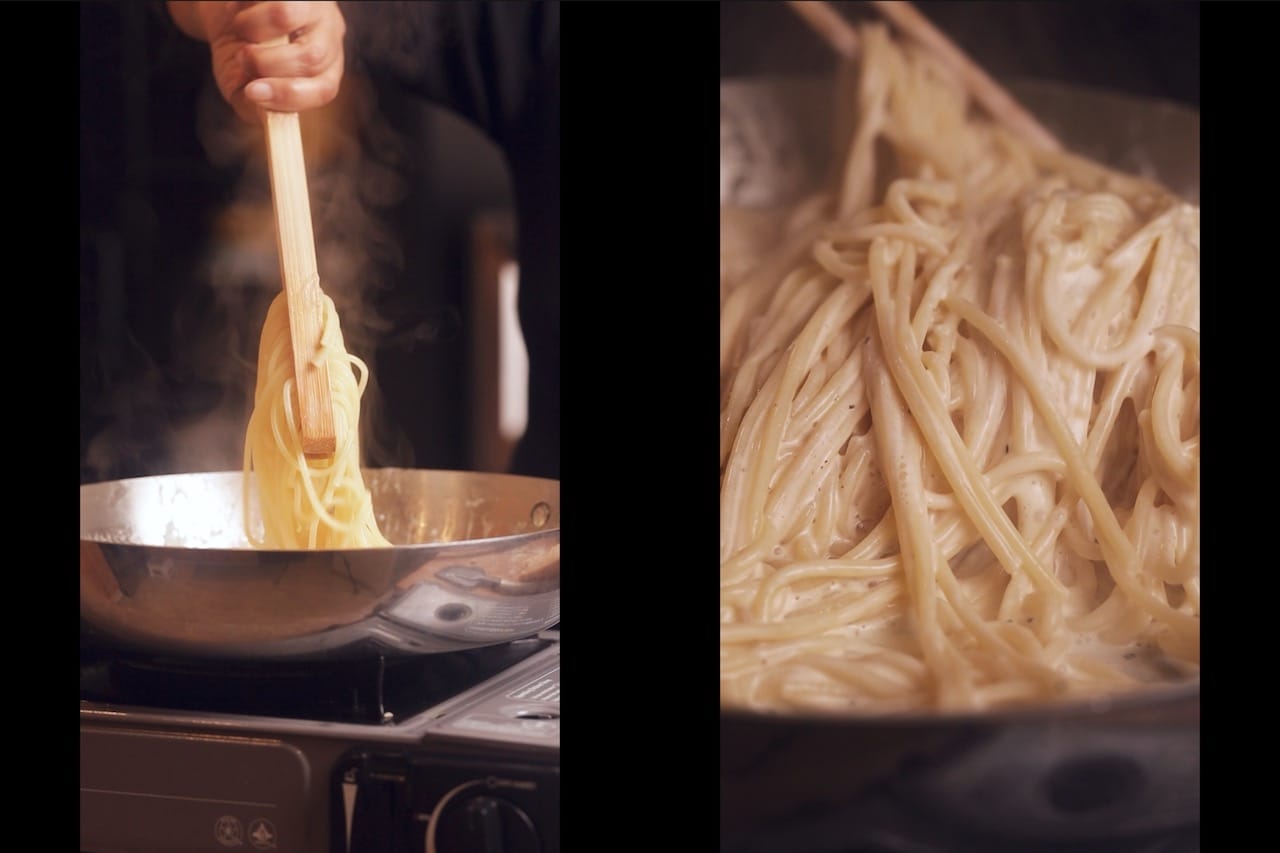 Steps to prepare alfredo pasta