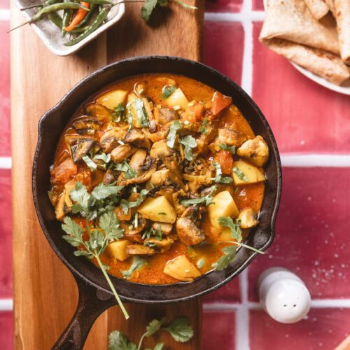 Aloo Mushroom Masala