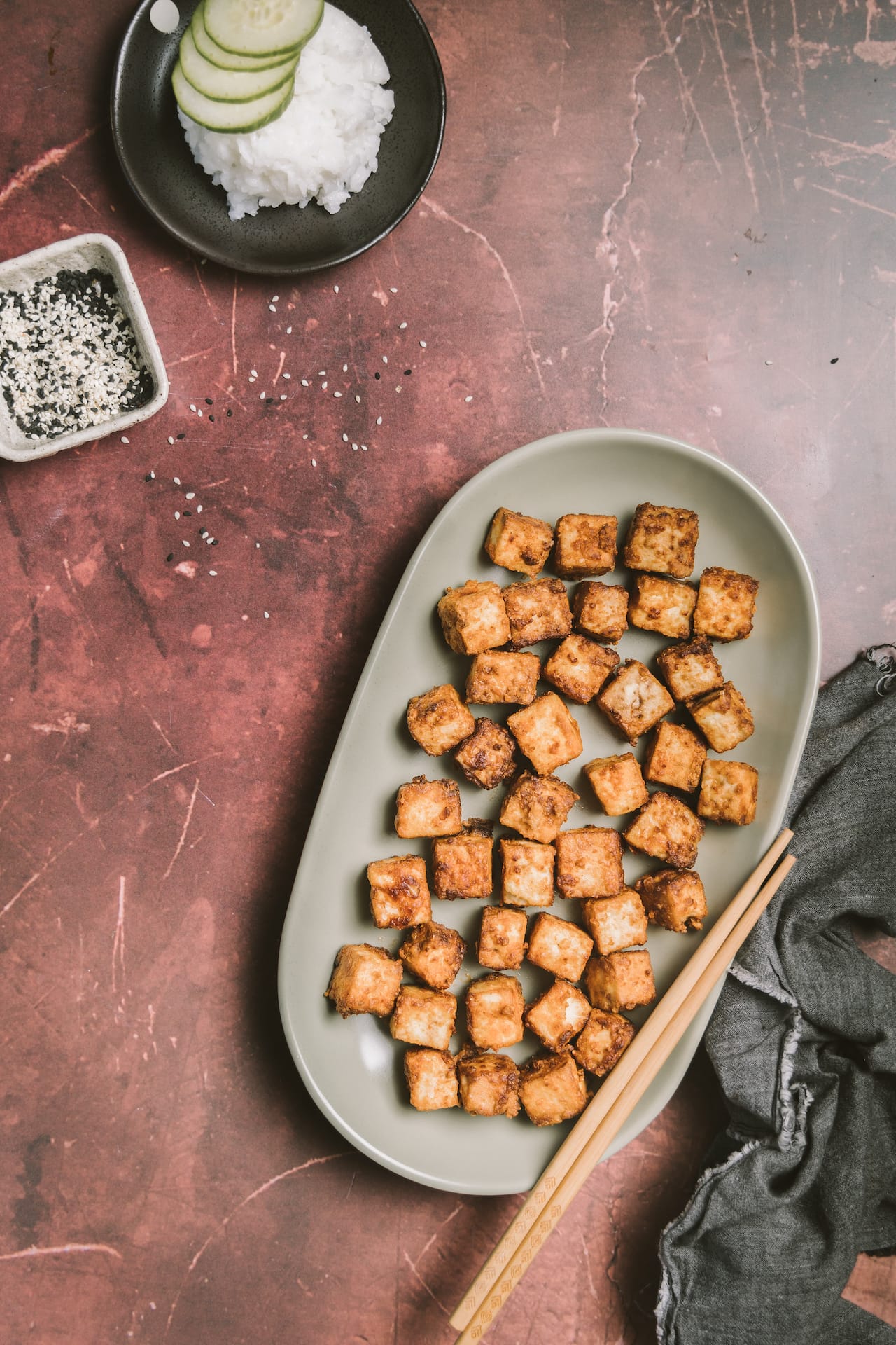 Air Fried Tofu