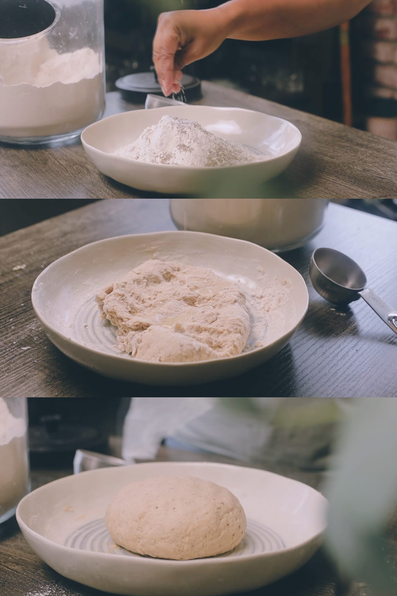 Steps to prepare the dough 