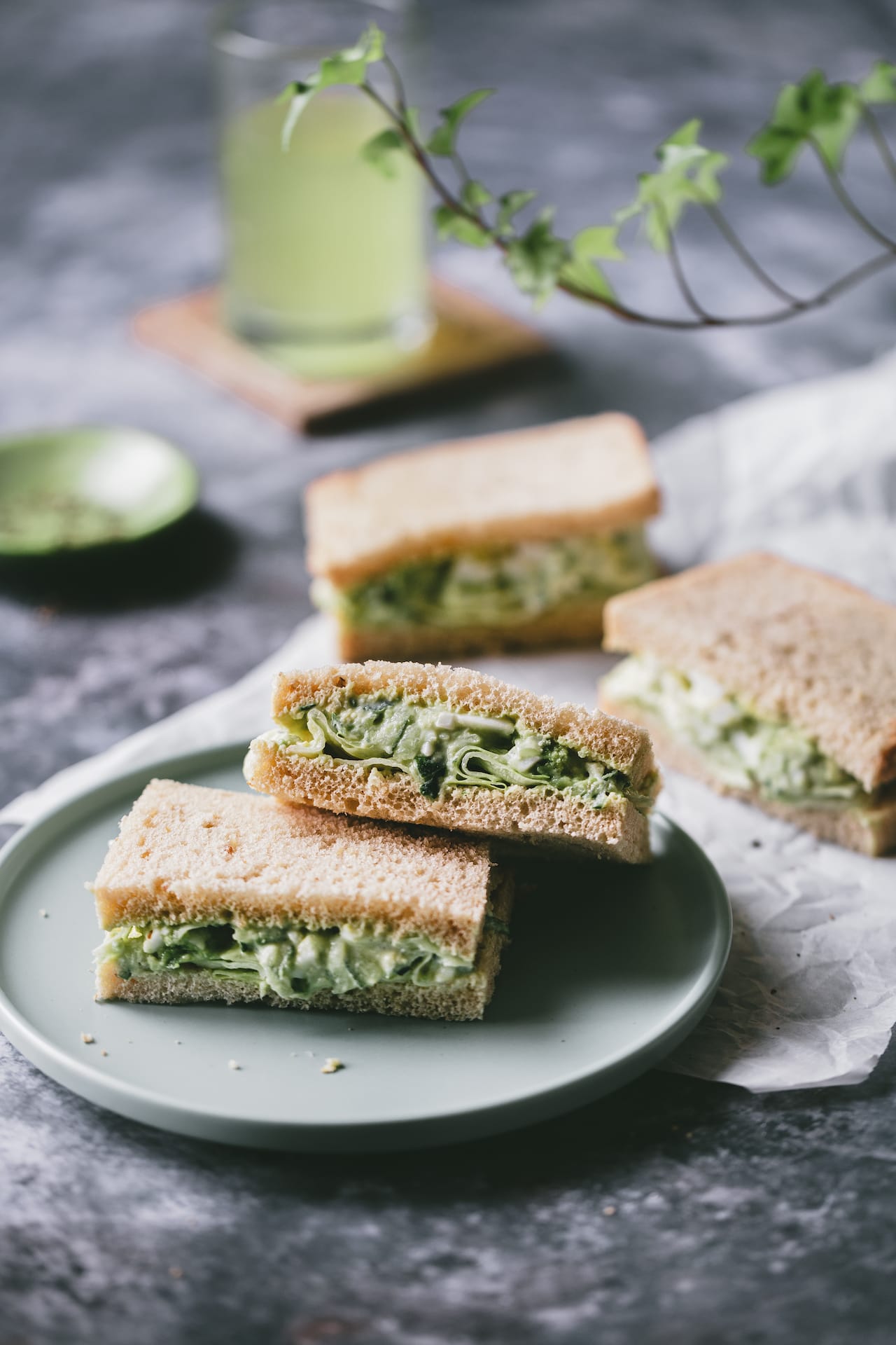 Egg & Cucumber Sandwich