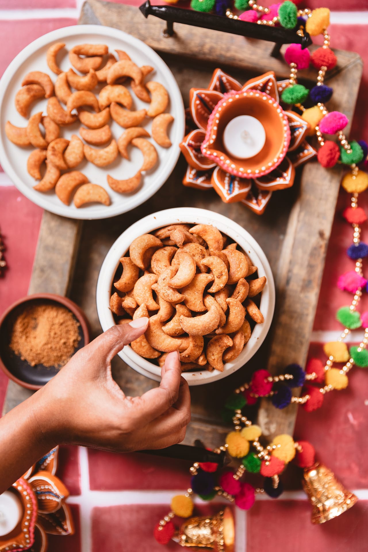 Kaju Biscuits   CASHEW SHAPED crunchy crackers   Playful Cooking - 81