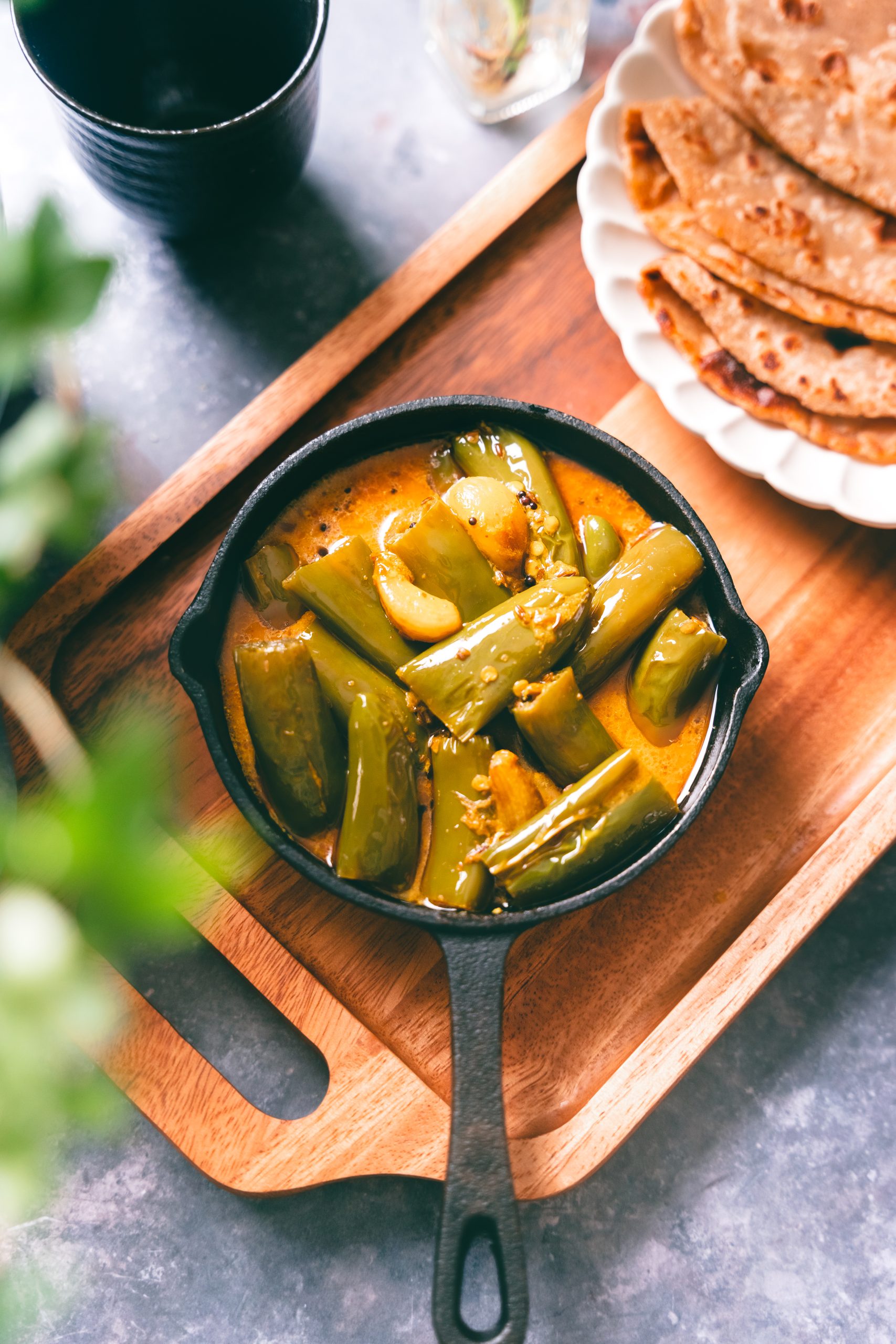 Dahi Mirchi Sabzi