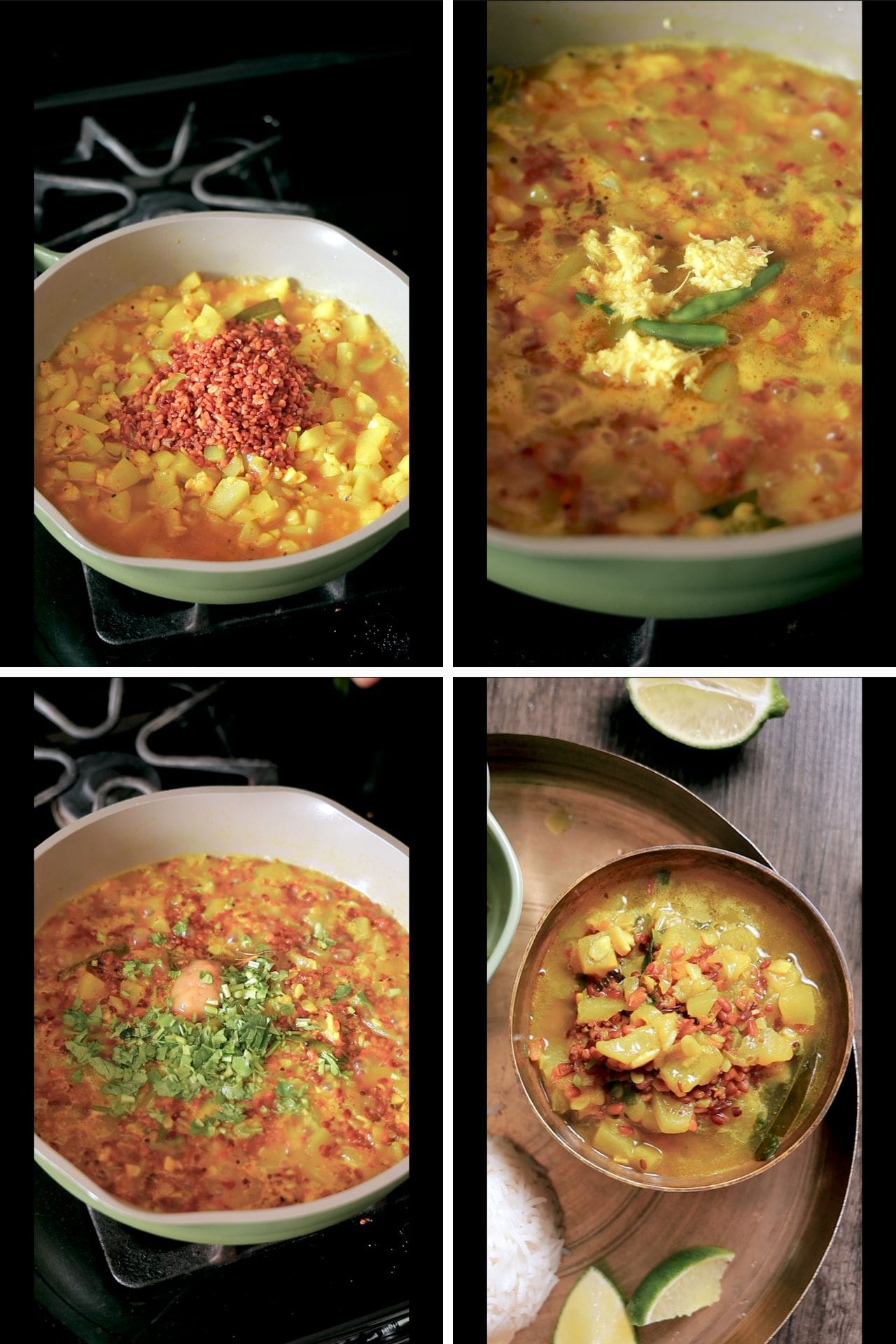 Lau Bhaja Munger Dal  with VIDEO  Playful Cooking - 59