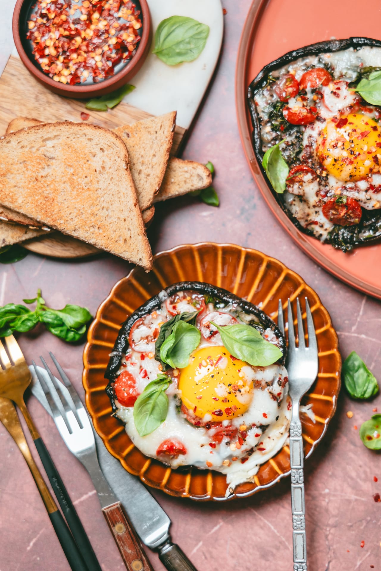 Stuffed Portobellow Mushroom