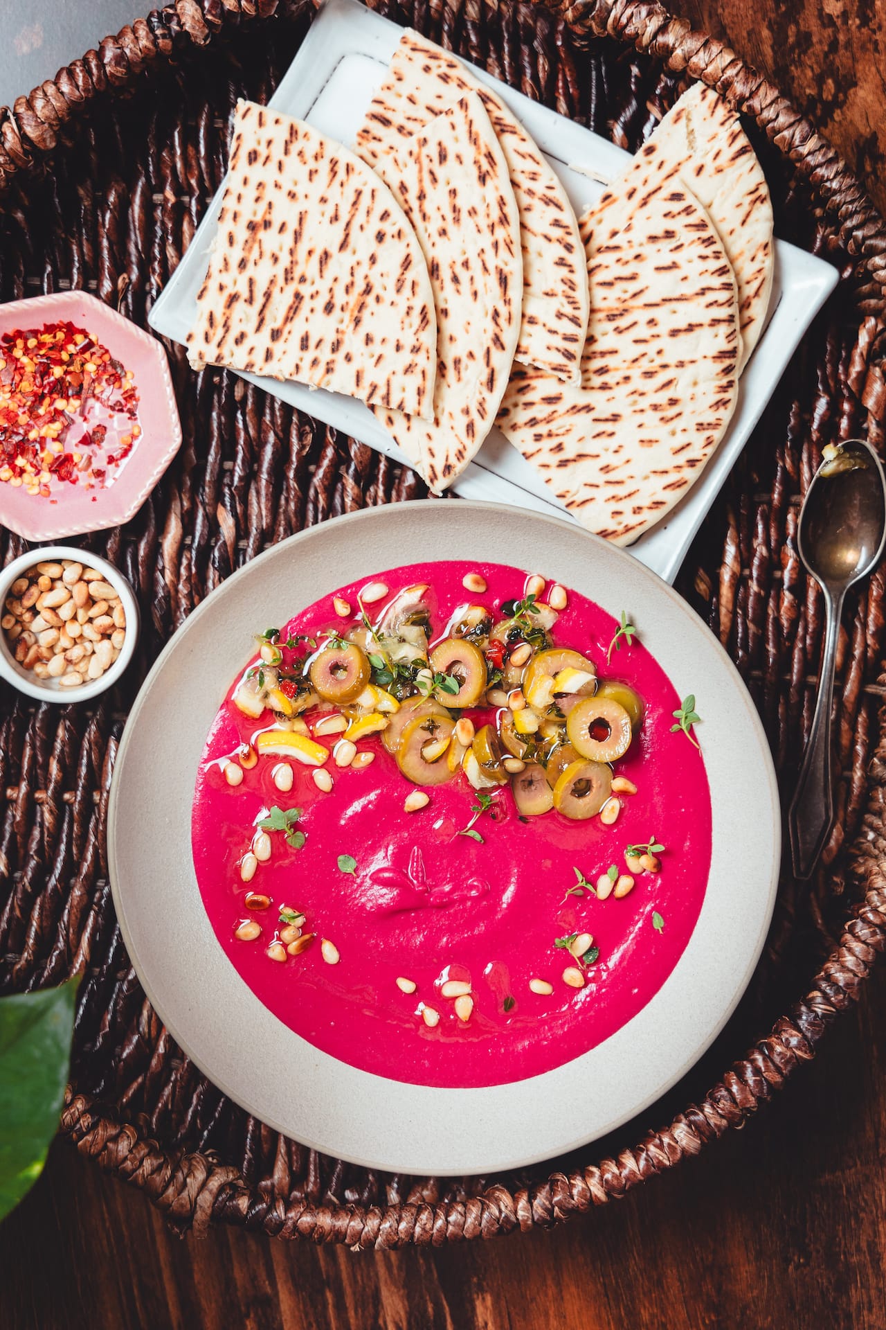 Beetroot Bean Dip