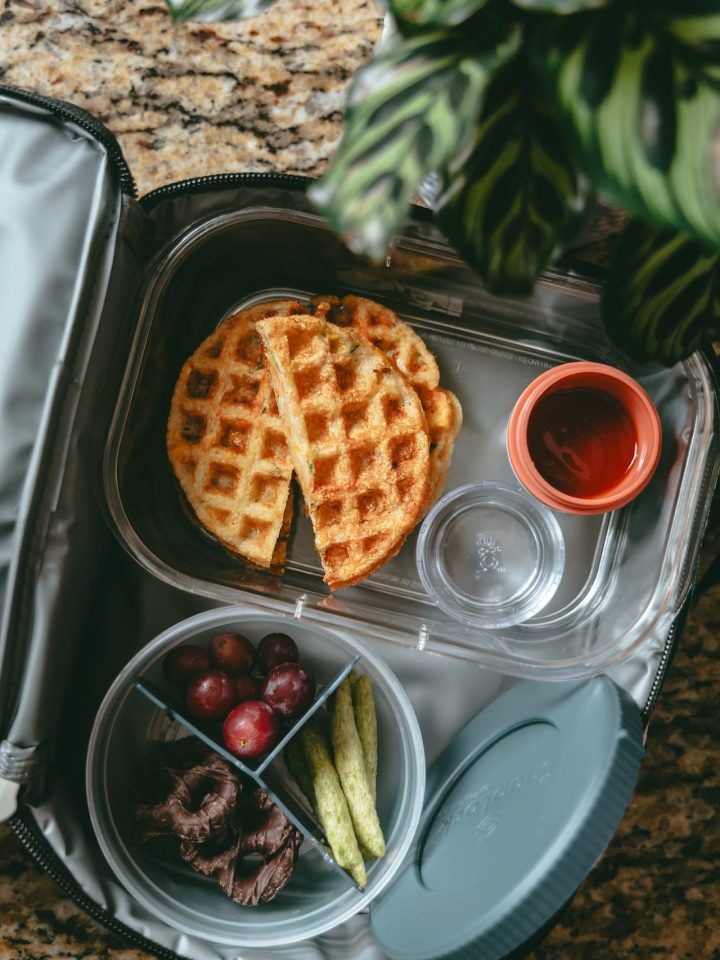 Semolina waffle