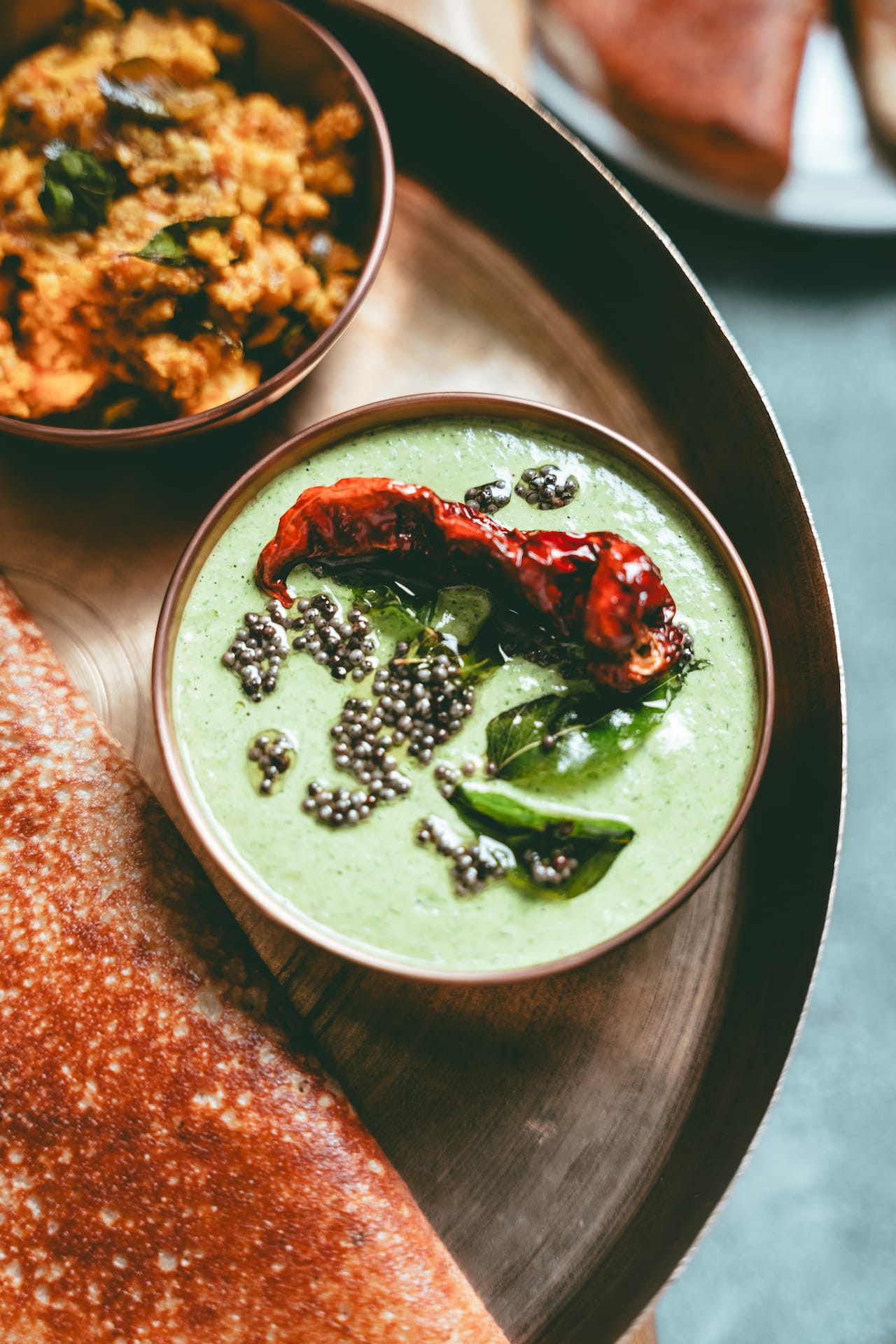 Walnut Cilantro Chutney