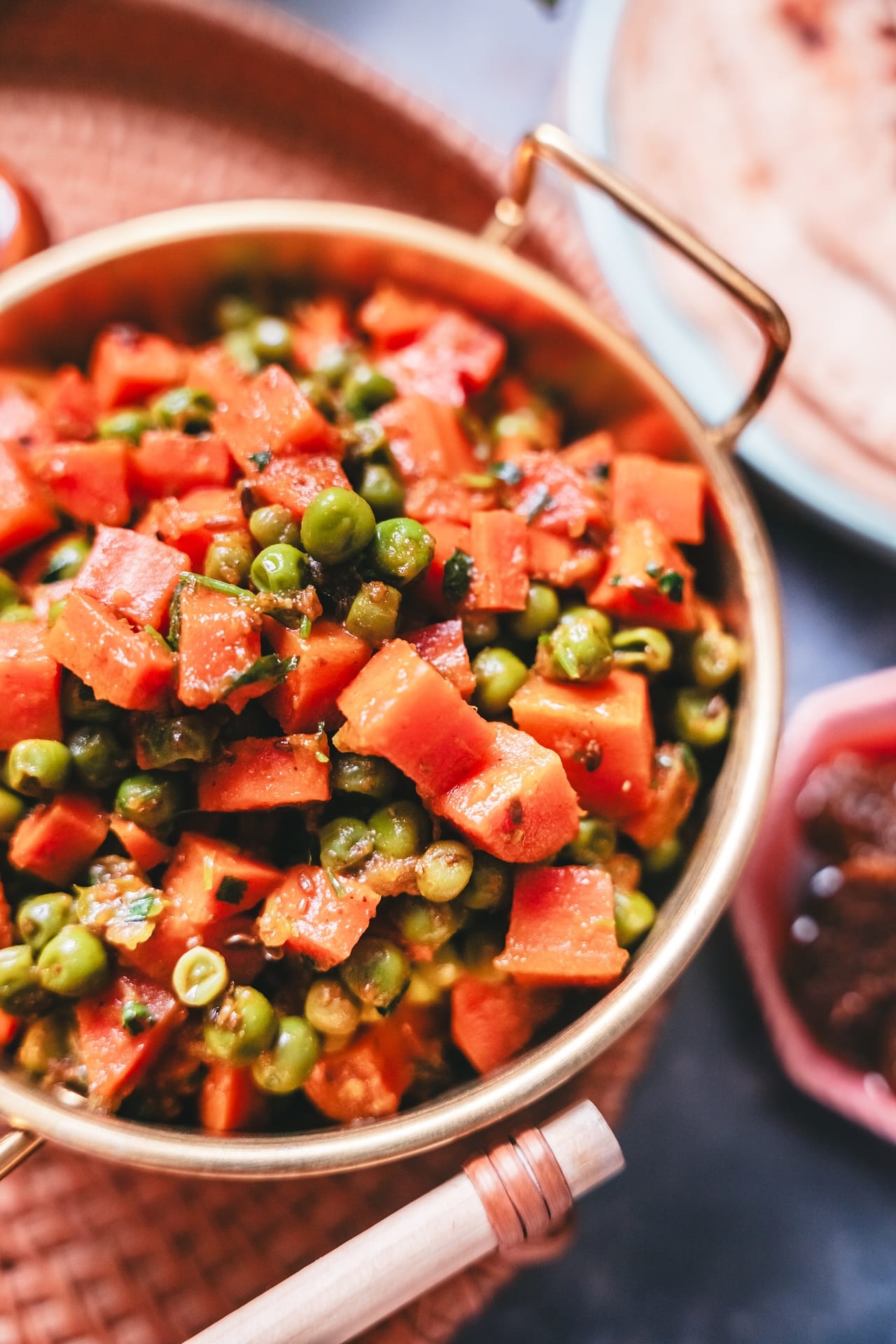 Gajar matar ki sabzi