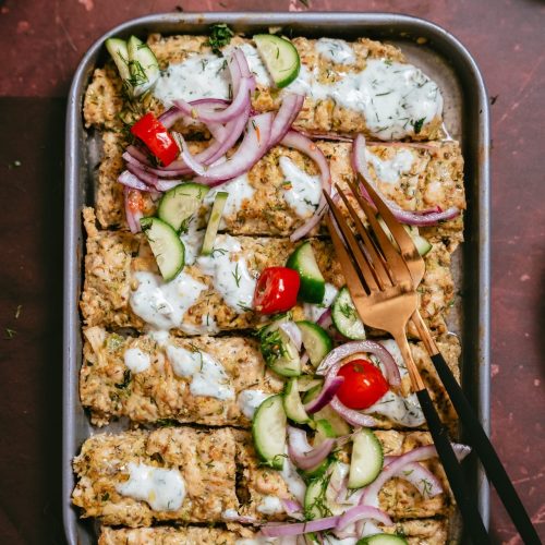 Tray Baked Chicken Kebab