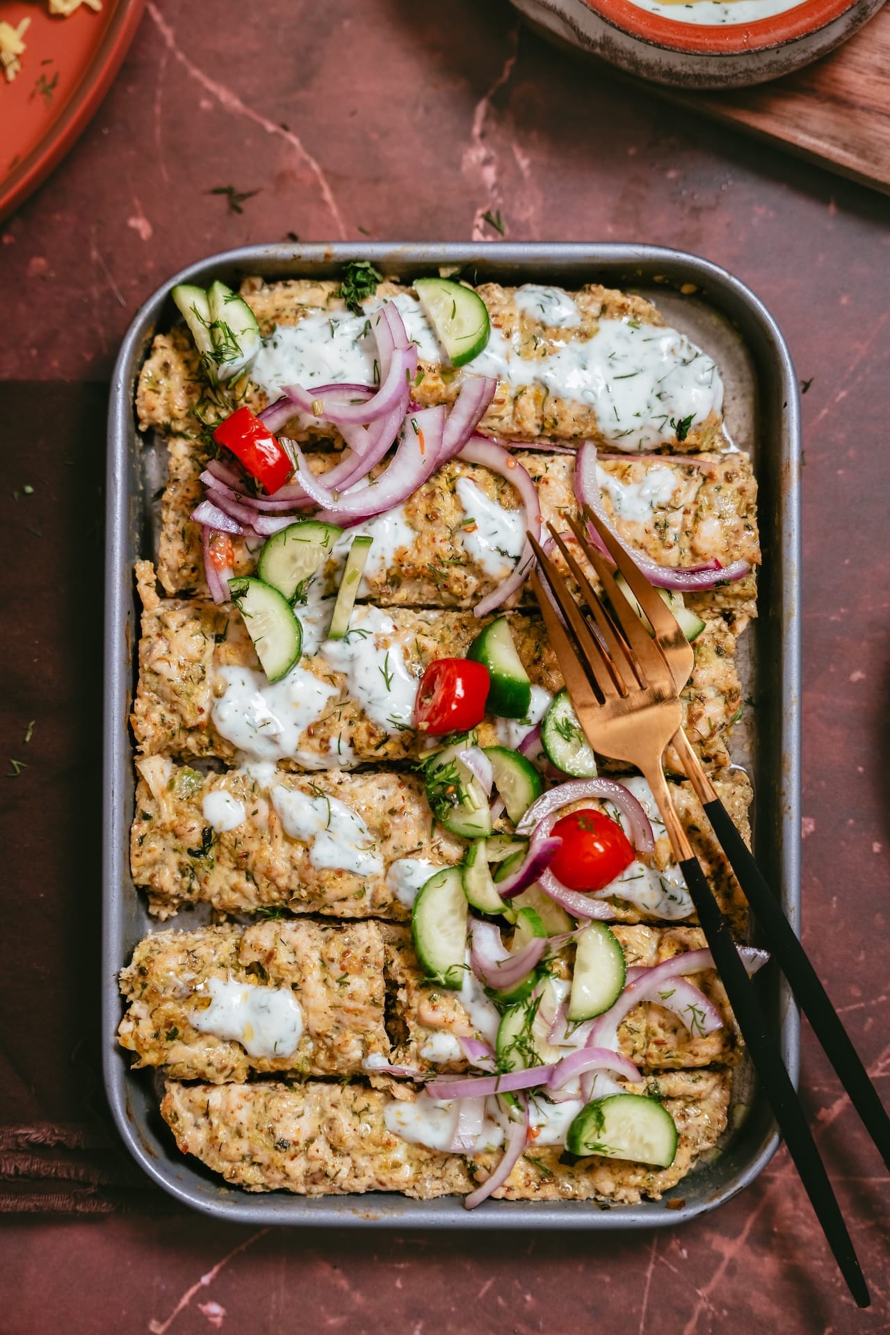 Sheet Pan Chicken Kebab