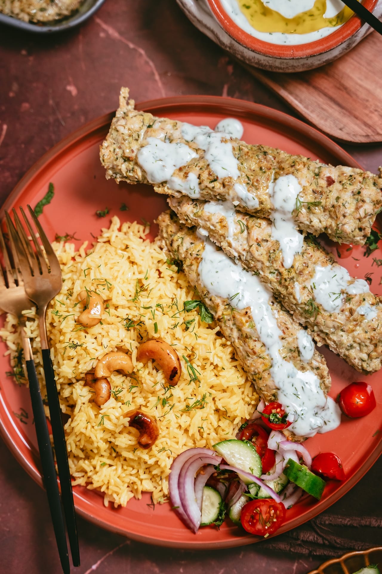 Sheet Pan Chicken Kebab