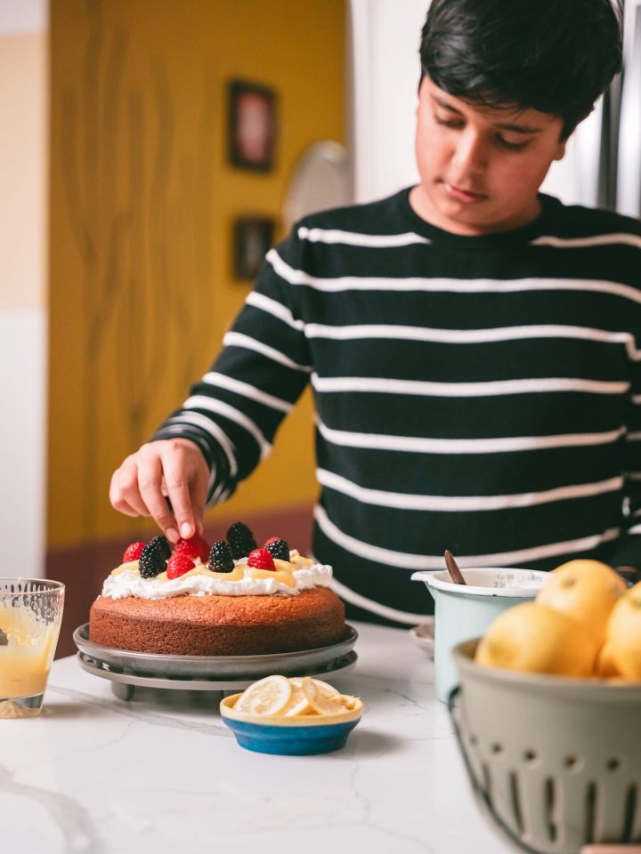 Lemon Elderflower Cake