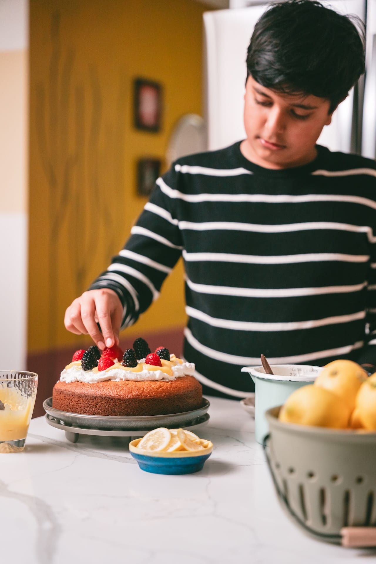 Lemon Elderflower Cake