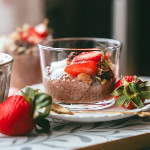 Chocolate chia pudding