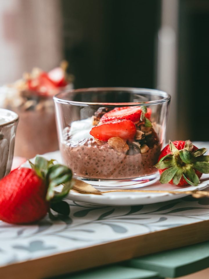 Chocolate chia pudding