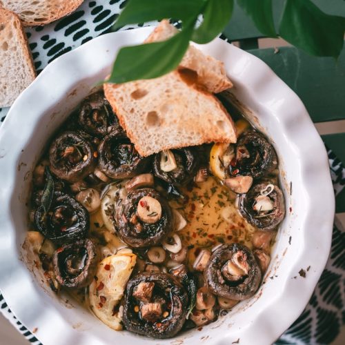 Rasted Garlic Mushroom