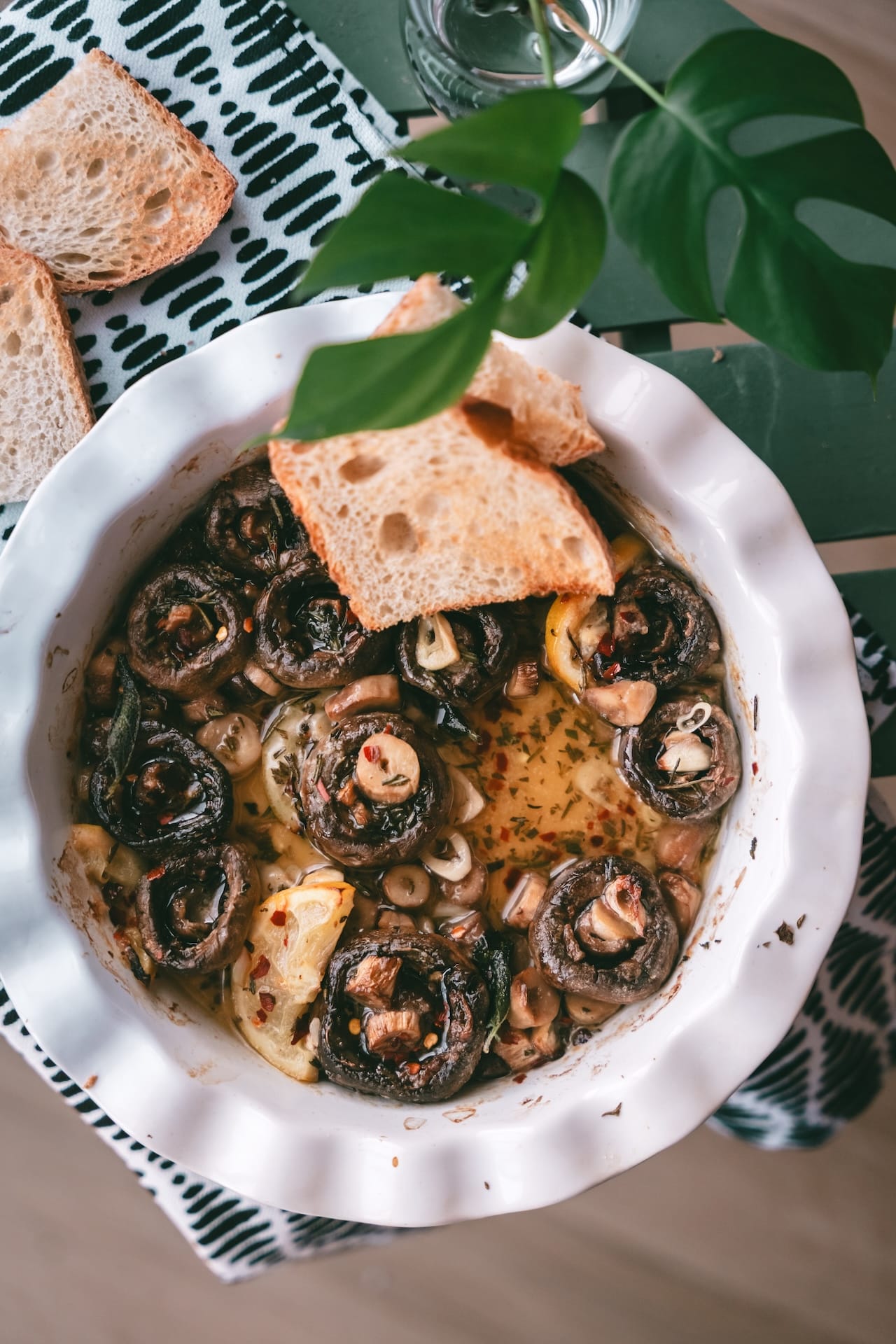 Rasted Garlic Mushroom