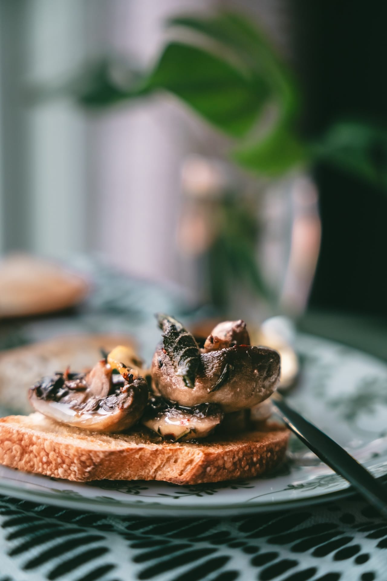 Roasted Garlic Mushroom