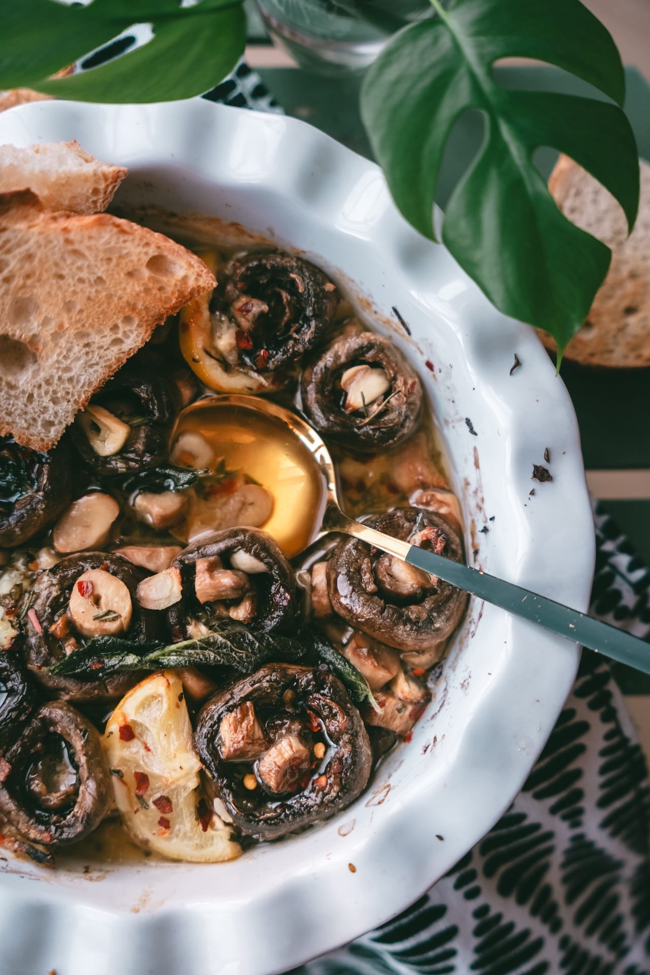 Roasted Garlic Mushroom