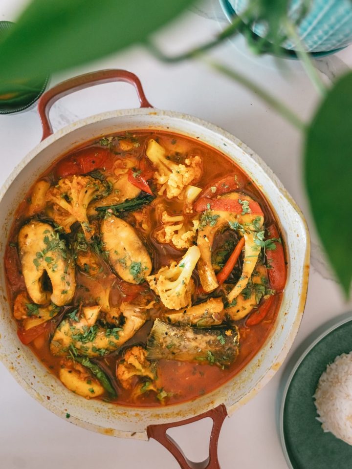 Bengali fish curry - Rui Macher Patla Jhol