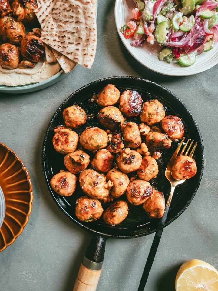 Easy Baked Chicken Meatballs