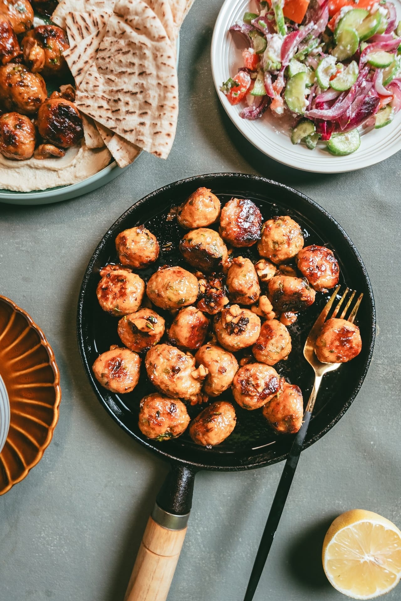 Easy Baked Chicken Meatballs