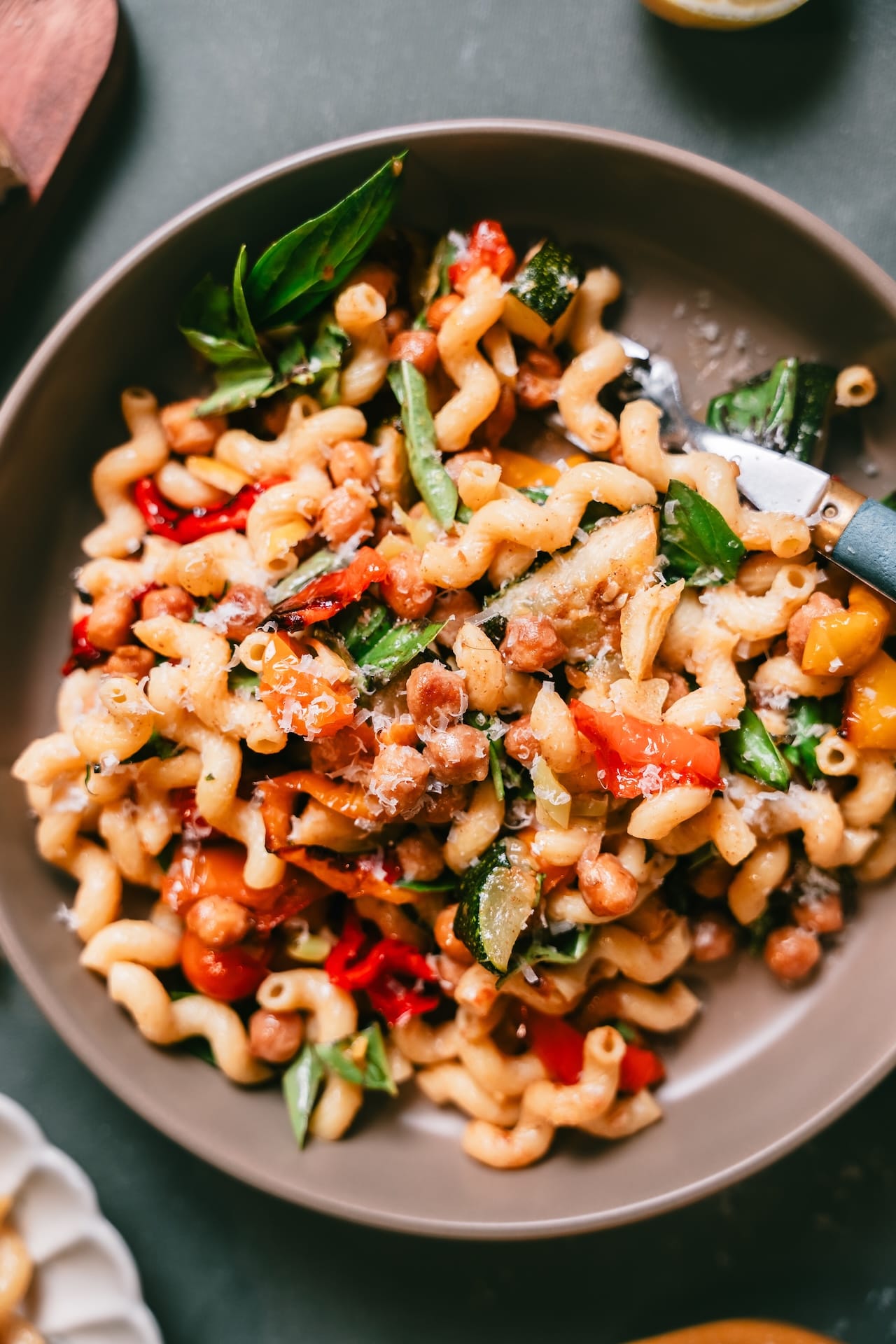 High Protein Pasta Salad