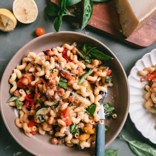 High Protein Pasta Salad