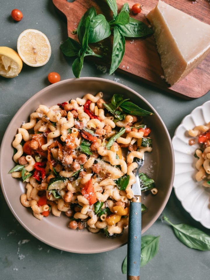 High Protein Pasta Salad
