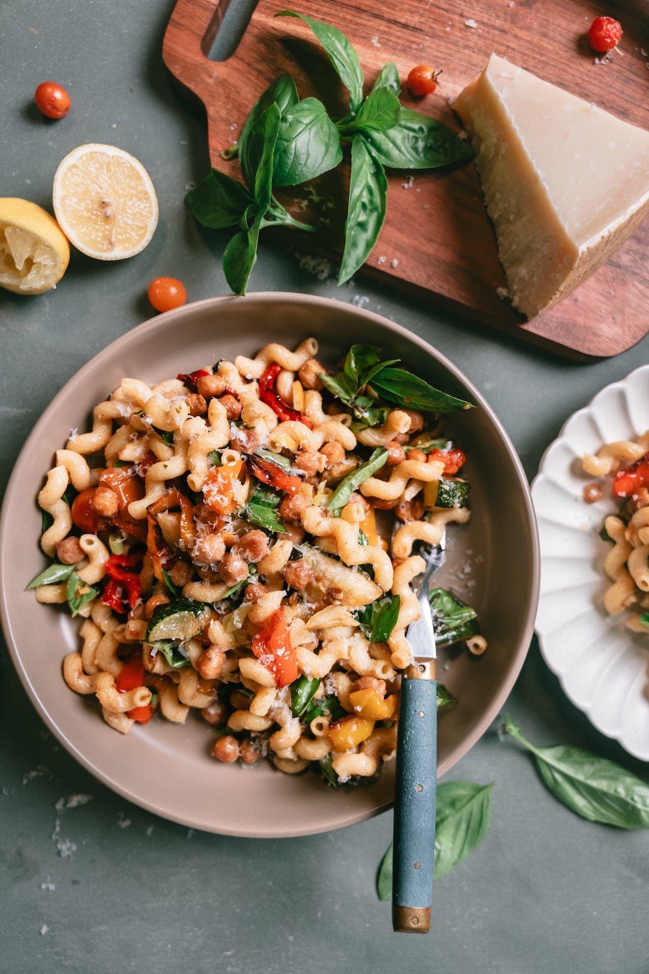 High Protein Pasta Salad